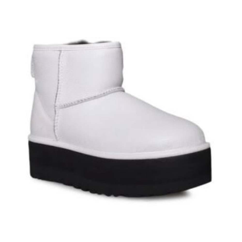 White platform UGGs! Lightly worn